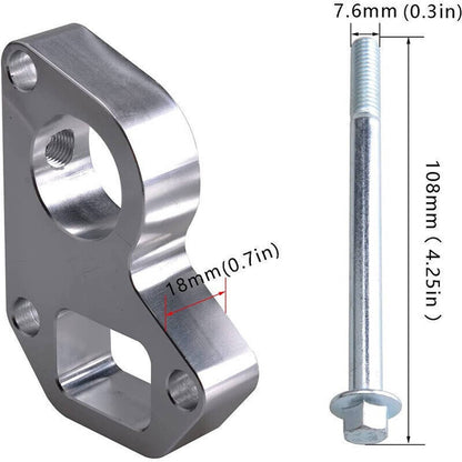 Solidspare 7" Water Pump Spacer Adapter Swap Kits LSX LS LS2 LQ4 GTO LS1 Camaro to Truck