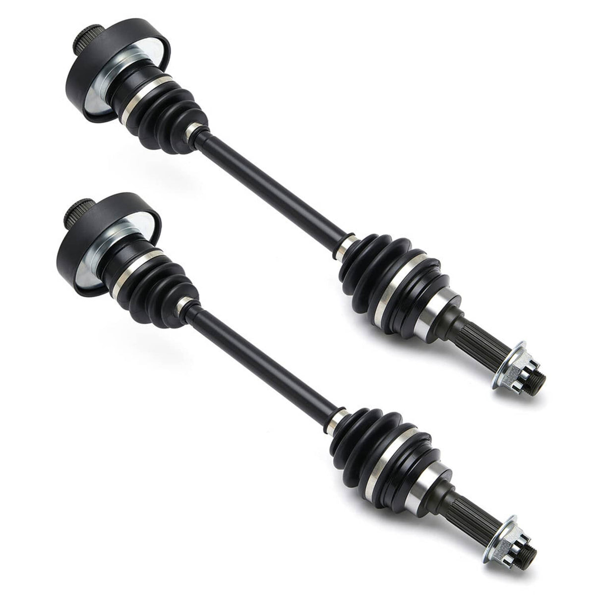 Solidspare Rear Left & Right CV Axle Shaft w/ Bearing For Suzuki King Quad 450 500 700 750