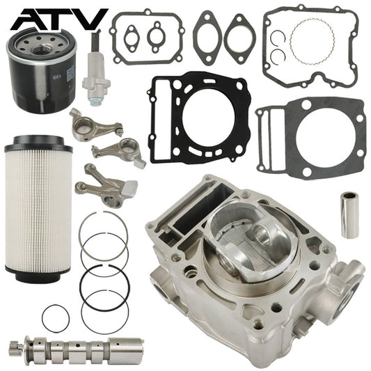 Solidspare For Polaris Ranger 500 Cylinder Piston Camshaft Rocker Arm Top End Kit 1999-2012