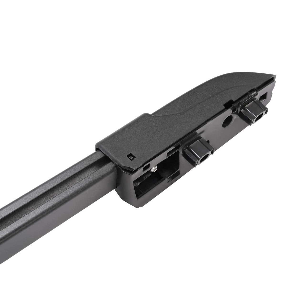 Solid Spare For Honda Pilot 2009-2015 Black 4Pcs Roof Rack Rails Cross Bar Side Rail
