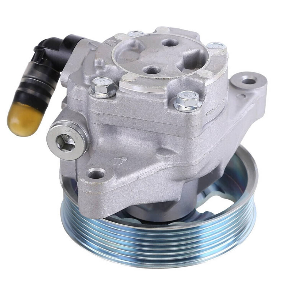 Solidspare New Power Steering Pump 21-5456 w/ Pulley for 2006-2011 Honda Civic 1.8L L4 USA