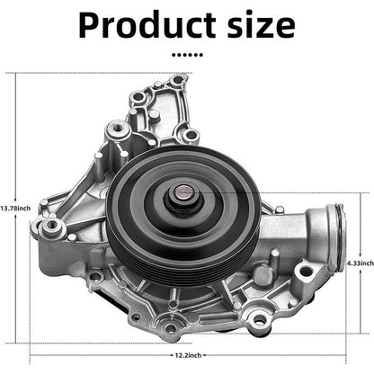 Solidspare Water Pump for MB Mercedes E Class ML SLK C R CLK Mercedes-Benz C300 GLK350 E350