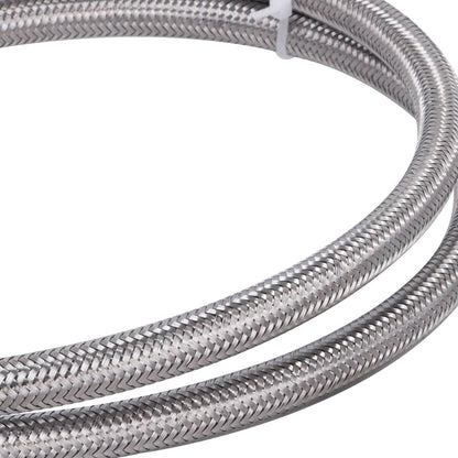 Solidspare 41" Turbo Oil Feed Line Kits For T3 T4 T60 T61 T70 1/8 PNT 90 Degree AN4