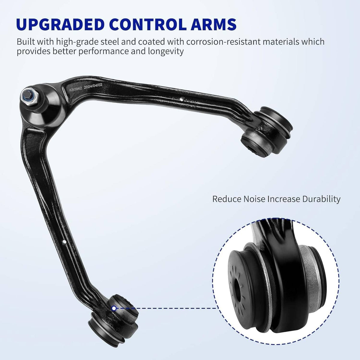 Solidspare 13Pcs Front Upper Control Arms Tie Rods Idler Arm Kit For Chevy Silverado 1500