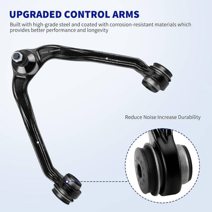 Solidspare 13Pcs Front Upper Control Arms Tie Rods Idler Arm Kit For Chevy Silverado 1500