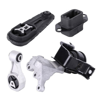 Solidspare New 4PCS Engine Motor & Trans Mount Set For 2013-2019 Nissan Sentra 1.8L Auto