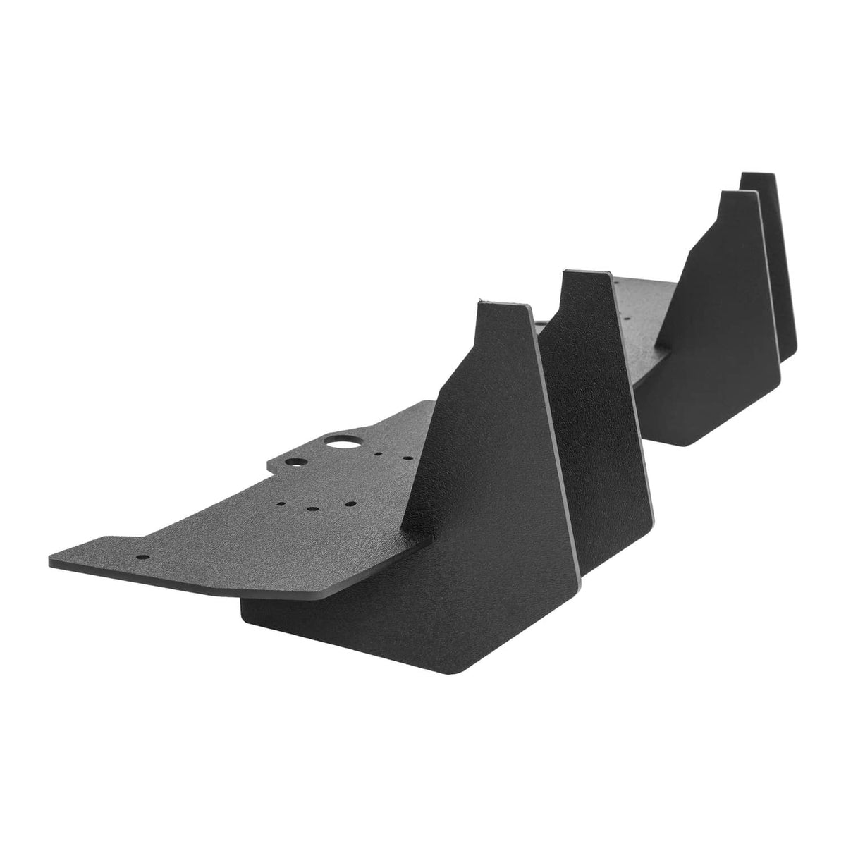 Solid Spare Black Rear Bumper Winglet Splitter Diffuser Fin For 2015-21 Subaru WRX STI