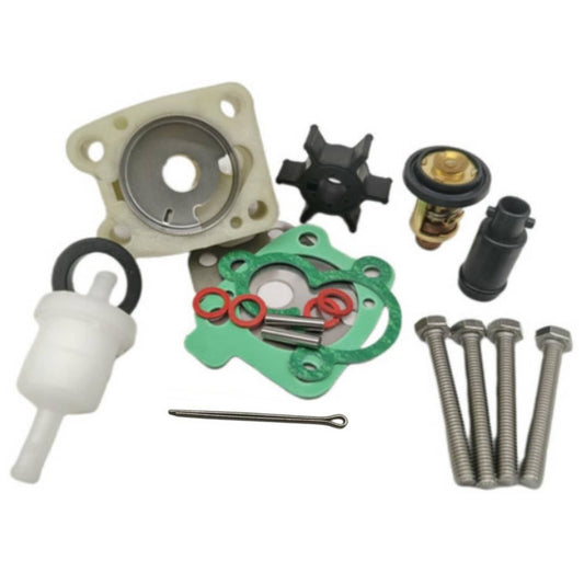 Solid Spare Yamaha F4B F5A F6C Outboard Maintenance Service Kit With Fuel Filter &Thermostat