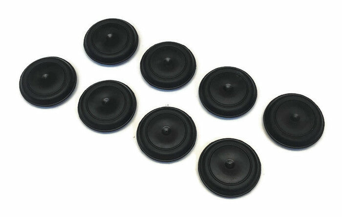 (8) Rubber Body Floor Pan DRAIN PLUGS for 1987-1995 Jeep Wrangler YJ - All Trims