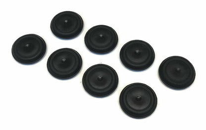 (8) Rubber Body Floor Pan DRAIN PLUGS for 1987-1995 Jeep Wrangler YJ - All Trims
