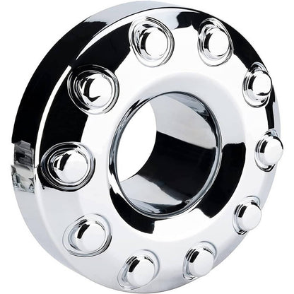 Solidspare Silver Wheel Center Hub Caps Dually 10 Lug For 05-17 Ford F450 F550 Super Duty