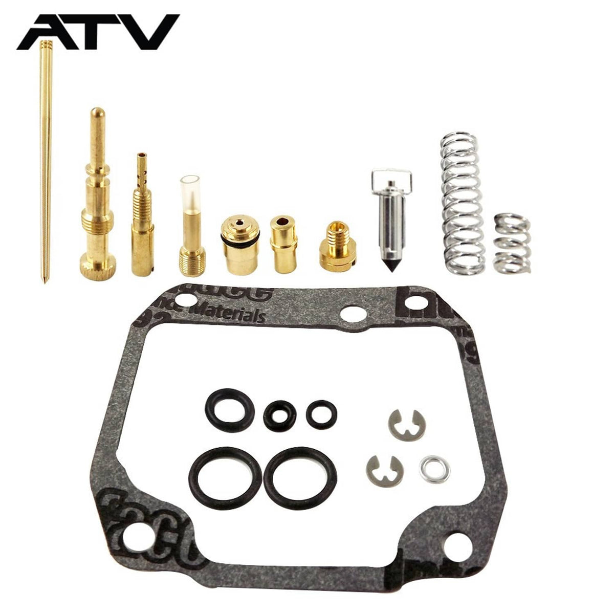 Solidspare For Suzuki LT160E LT160 1989-1992 NEW Carburetor Carb Rebuild Kit Repair ATV