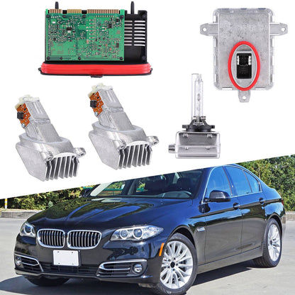 Solidspare Xenon Ballast Bulb LED Module Diode Kit For 14-16 BMW 5 Series 528i 535i 550i M5