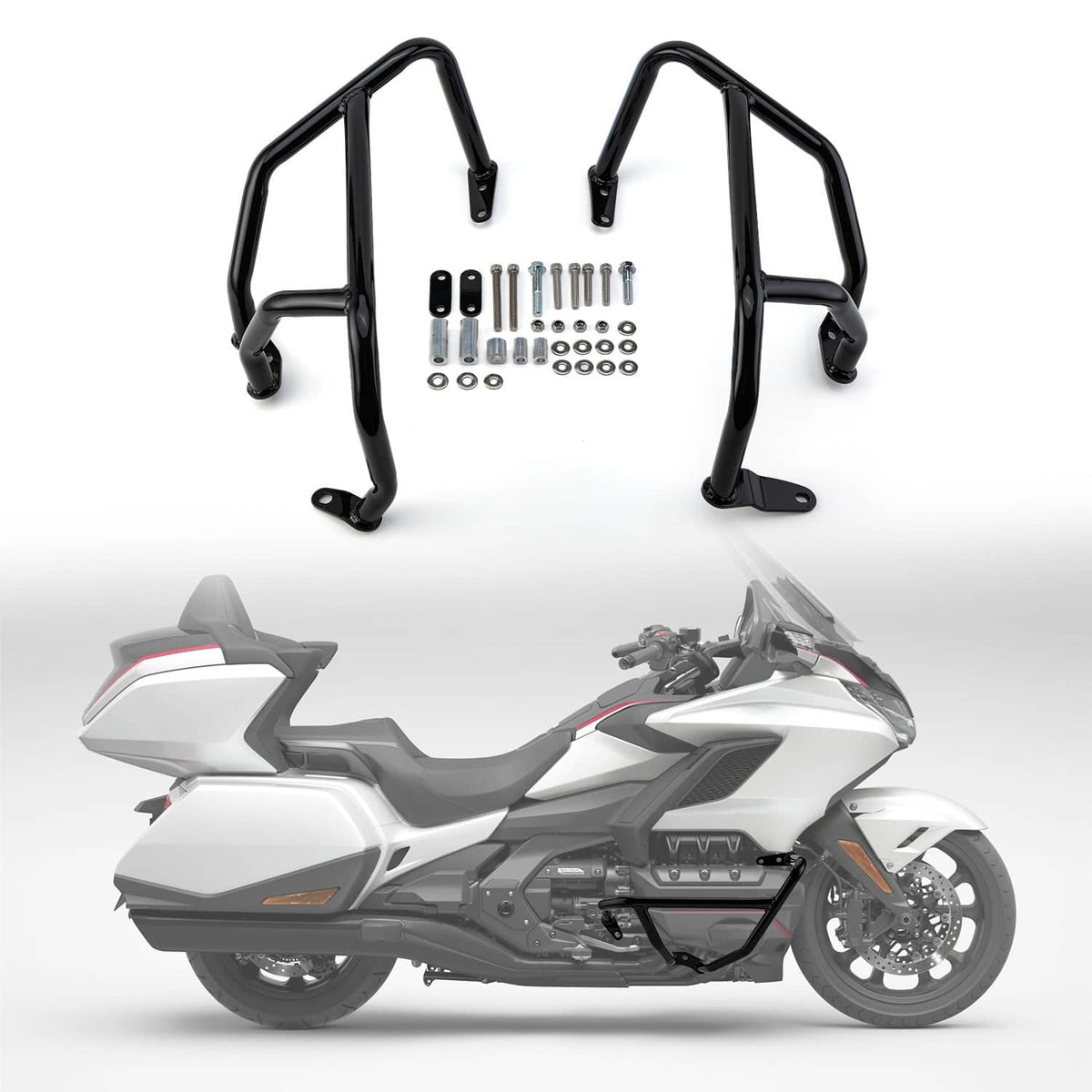 Solidspare Engine Guard Crash Bar Fit For Honda Goldwing GL1800 F6C F6B Bagger 2018-2025