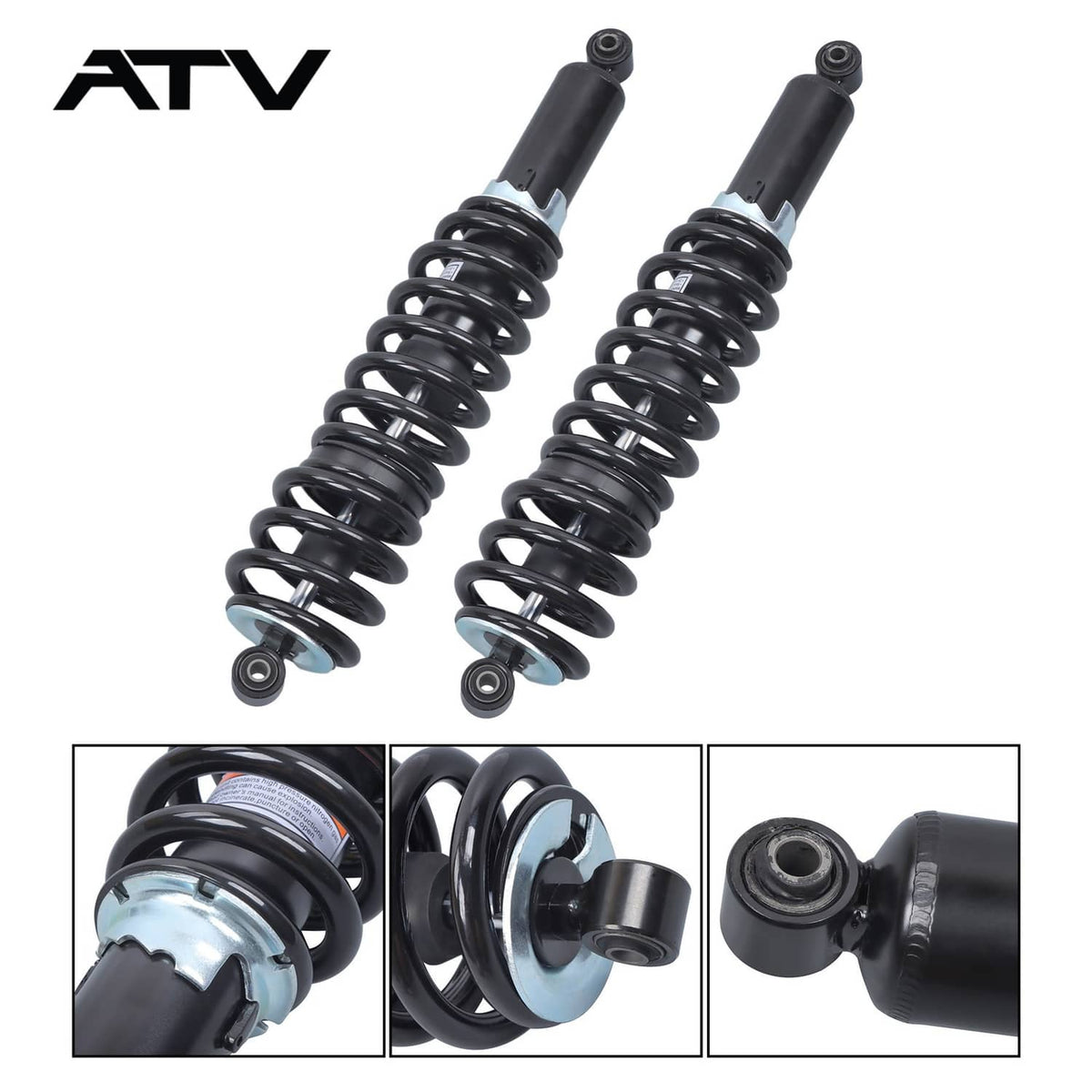 Solidspare Rear Gas Shock Absorbers for Polaris RZR RZR 570 2012-2022 7043759 7044093