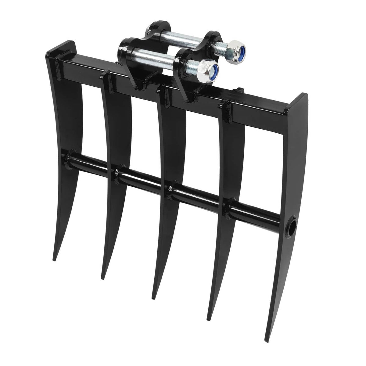 Solidspare Mini Excavator Attachment Rake 5 Tools For Mini Excavator  Heavy Duty Thick