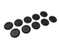 (10) 1" Inch Black Plastic FLUSH MOUNT HOLE PLUG - Sheet Metal Auto Body Panel