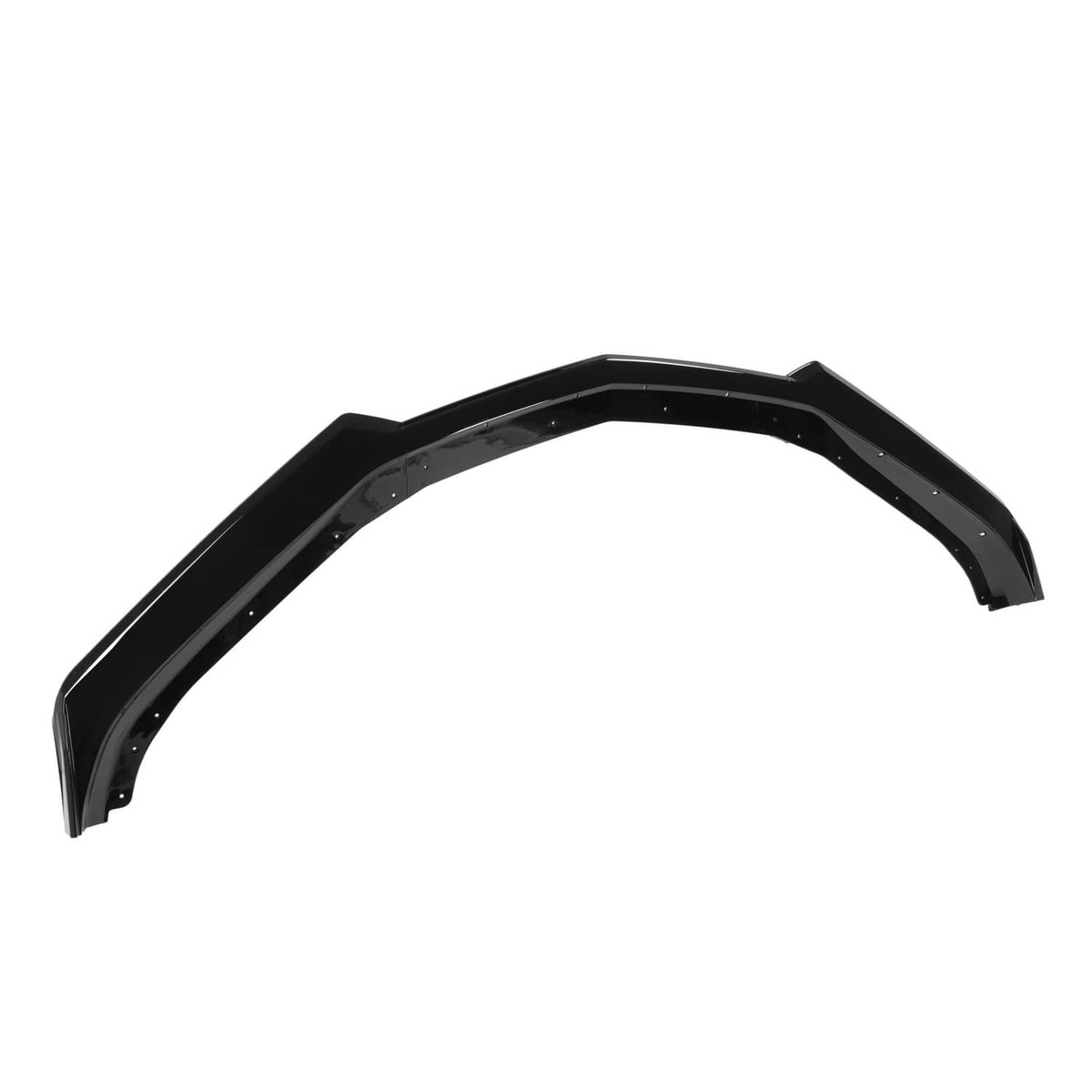 Solid Spare Fits 2016-2024 Chevy Camaro SS V8 Gloss Black Front Bumper Lip Low Spoiler