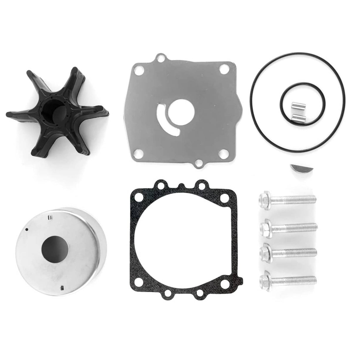 Solid Spare Water Pump Impeller Kit 6E5-W0078-A1-00 For Yamaha115 130 HP Outboard 18-3373