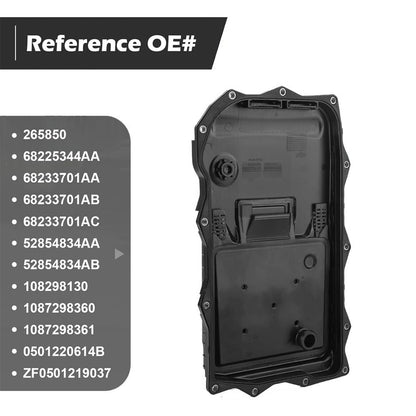 Solidspare Auto Transmission Oil Pan For Ram 1500 Dodge Charger Jeep Grand Cherokee 8HP70