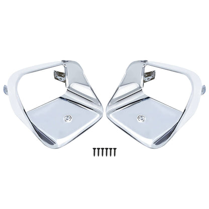 Solid Spare Pair For Chevrolet Camaro Z28 Z-28 1978 1979 1980 1981 Park Light Bezels Chrome