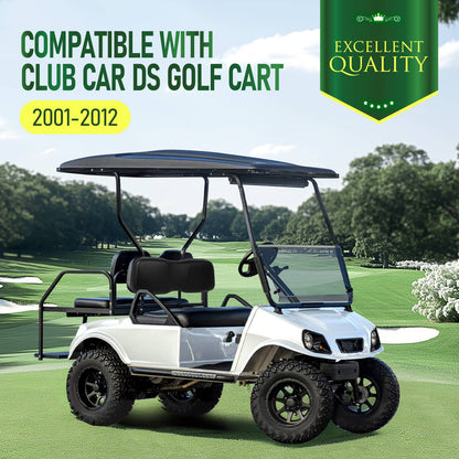 Solidspare For Club Car DS 2001-2012 Golf Cart Front Seat Back & Bottom Cushion Assembly