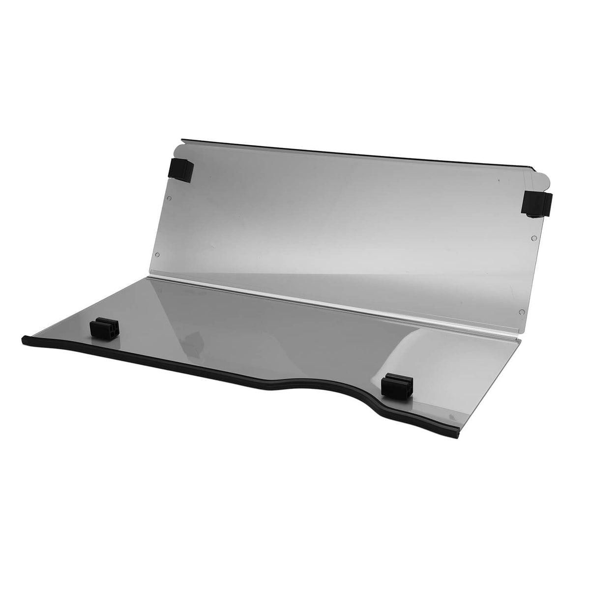 Solidspare Tinted Golf Cart Windshield Windscreen For EZGO RXV 2008-Up Folding Style