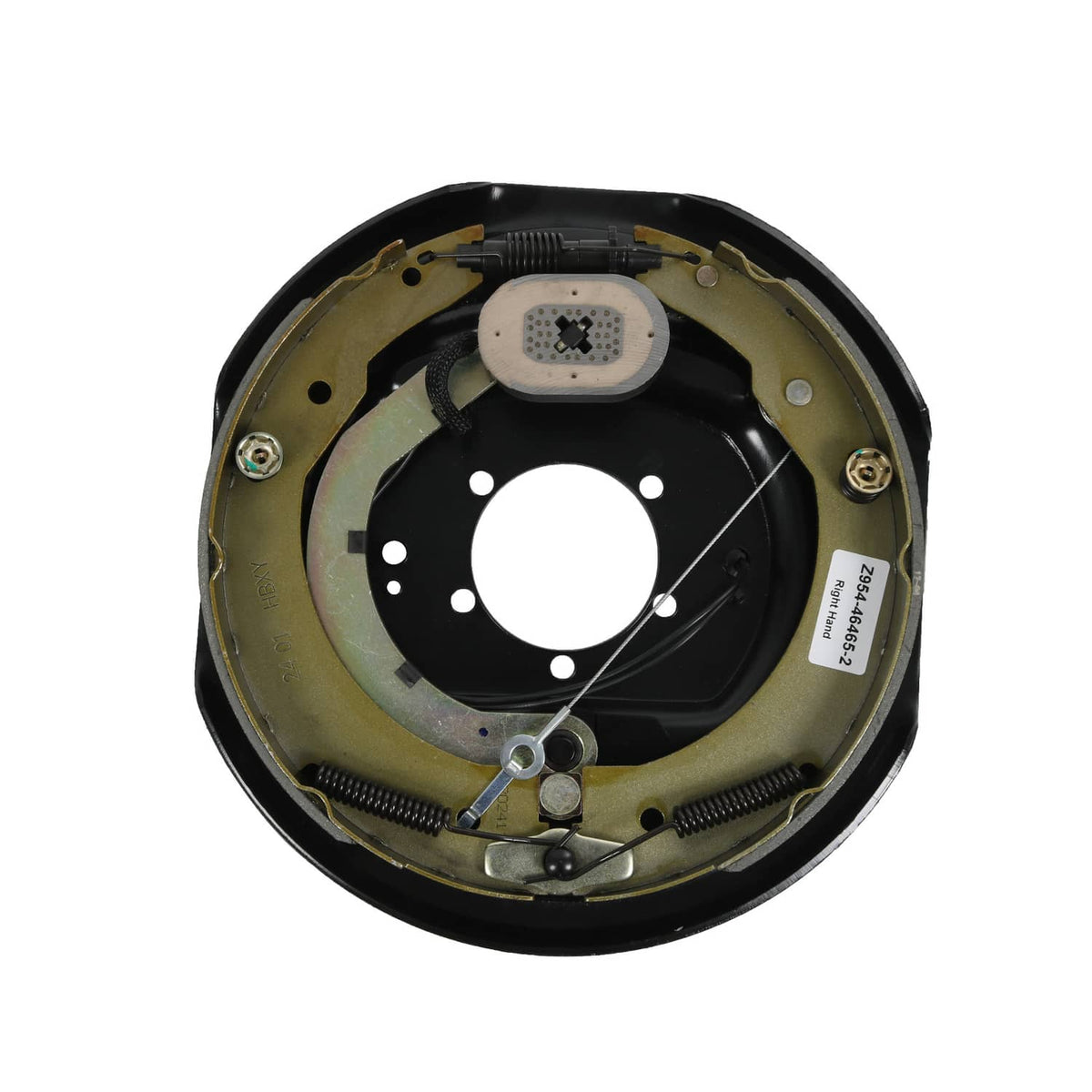 Solidspare For Dexter Nev-R-Adjust 7000 Self 12" 2 Set Trailer Backing Plate Brake Electric