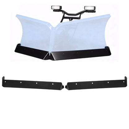 Solidspare Pair Cutting Edge Kits For 8'2" V-Snow Plow For Boss Power V / Power V XT