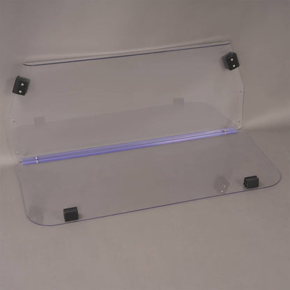 Solidspare For 16+ Evolution Classic Forester Golf Cart Windscreen Clear Vented Windshield