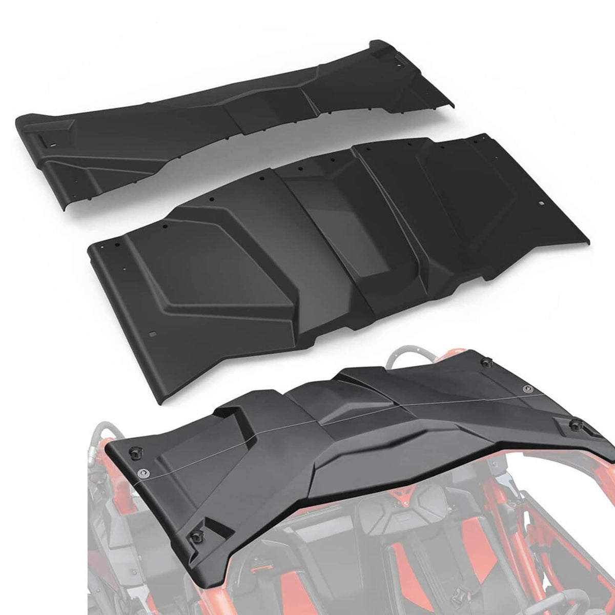 Solidspare Sport Hard Roof Combination Roof Top For Can Am Maverick X3 X RS/Turbo 2017-2024