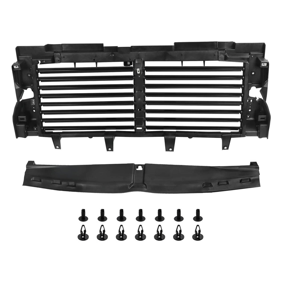 Solidspare Front Active Air Grille Shutter For 2019-2021 GMC Sierra 1500 W/Motor 84641100