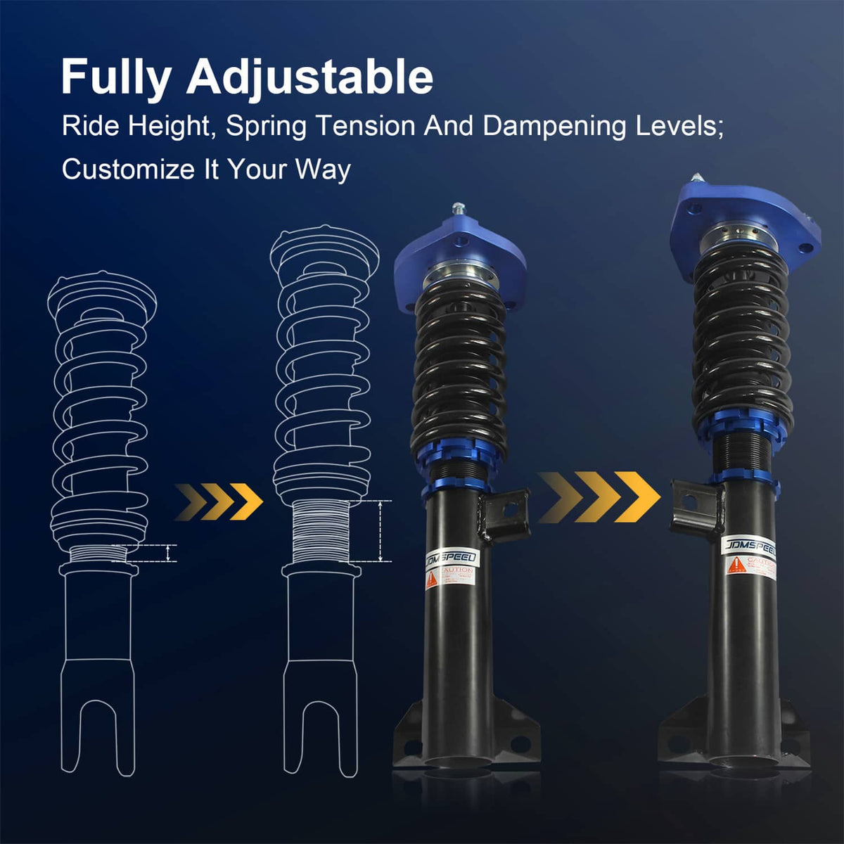 Solidspare Coilovers Struts Shocks For 2008-2014 Mercedes-Benz C-Class W204 C200 C250 C350
