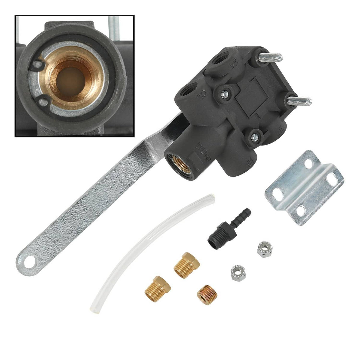 Solidspare Leveling Valve 171.H185K VS-228 For Peterbilt Hendrickson 334-1974 HV9990