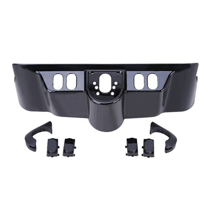 Solidspare Gloss Black Inner Fairing Switch Cap Kit for Harley Street Electra Glide 1996-13