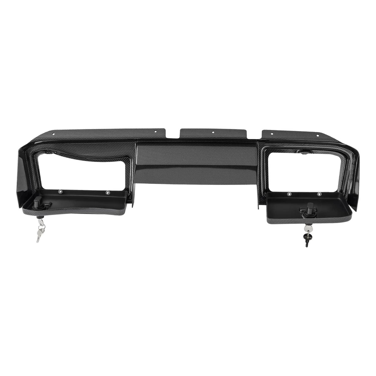Solidspare New For EZGO RXV 08-14 Golf Cart Carbon Fiber Style Dash Board Cover