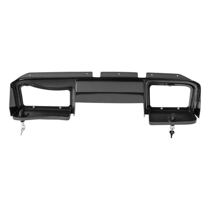 Solidspare New For EZGO RXV 08-14 Golf Cart Carbon Fiber Style Dash Board Cover