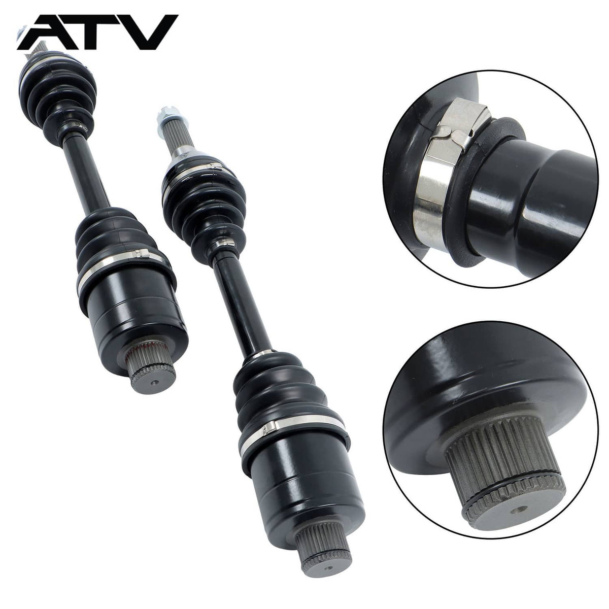 Solidspare For Polaris Sportsman Hawkeye 2PCS Rear Left+Right CV Axles Drive Shaft 1332421