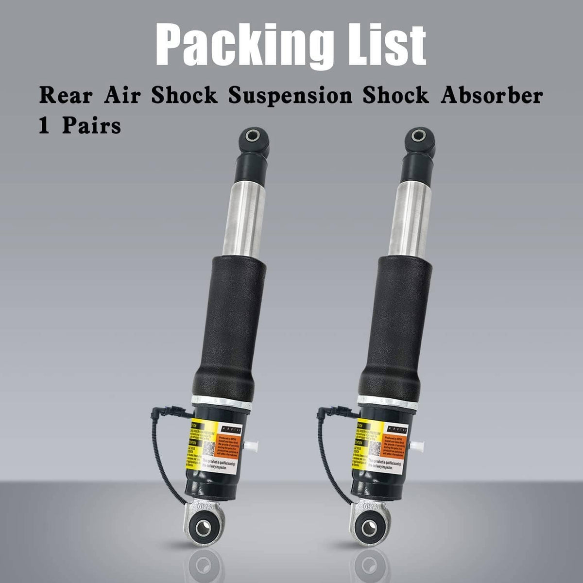 Solidspare Pair Rear Air Shock Absorbers MagneRide for Escalade Suburban Tahoe Yukon 15-20