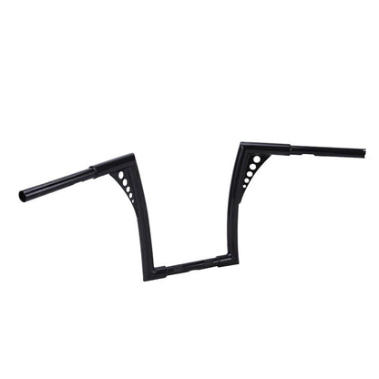 Solidspare For Harley FLST FXST 883 1200 XL Black 14" Handlebar Ape Hangers Bar 1.25'' Fat
