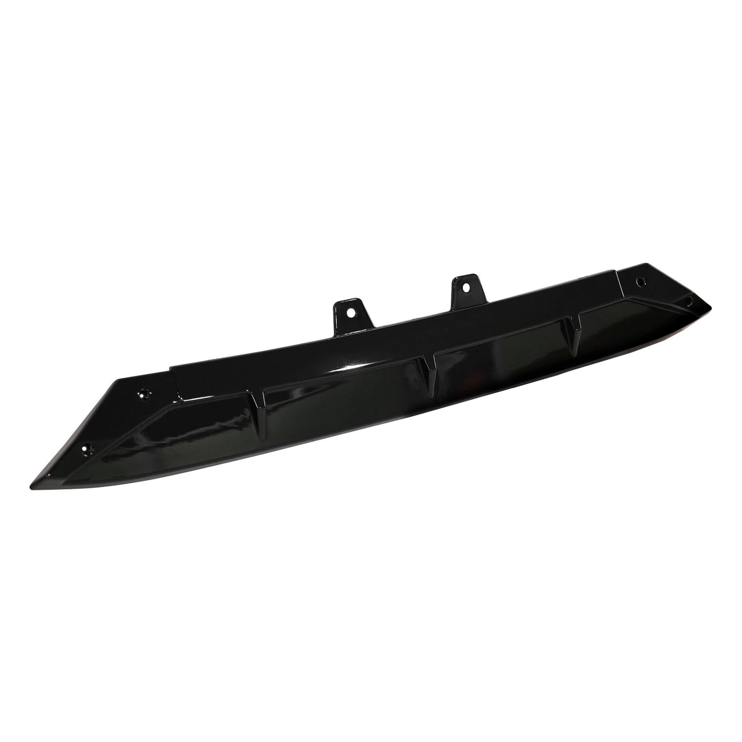Fit 2022-2024 Honda Civic LX EX Si Gloss Black Front Bumper Lip Splitter 3PCS