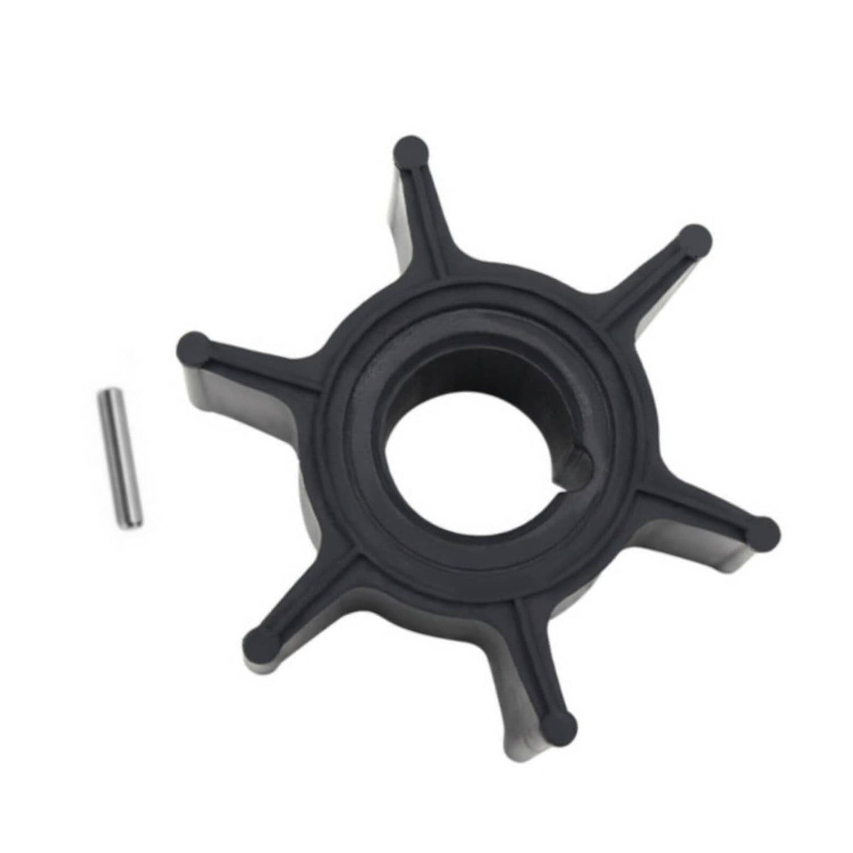 Solid Spare F8-04000200 Water Pump Impeller w/Key for Parsun HDX F8 F9.8 T6 T8 T9.8 Outboard