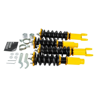 Solidspare 24 Level Damper Coilover fit 96-00 Honda Civic EJ EK EM Integra 94-01 Suspension