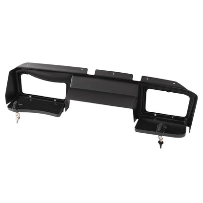 Solidspare For EZGO RXV 2008-2014 New Golf Cart Matte Black Dash Board Cover Assembly