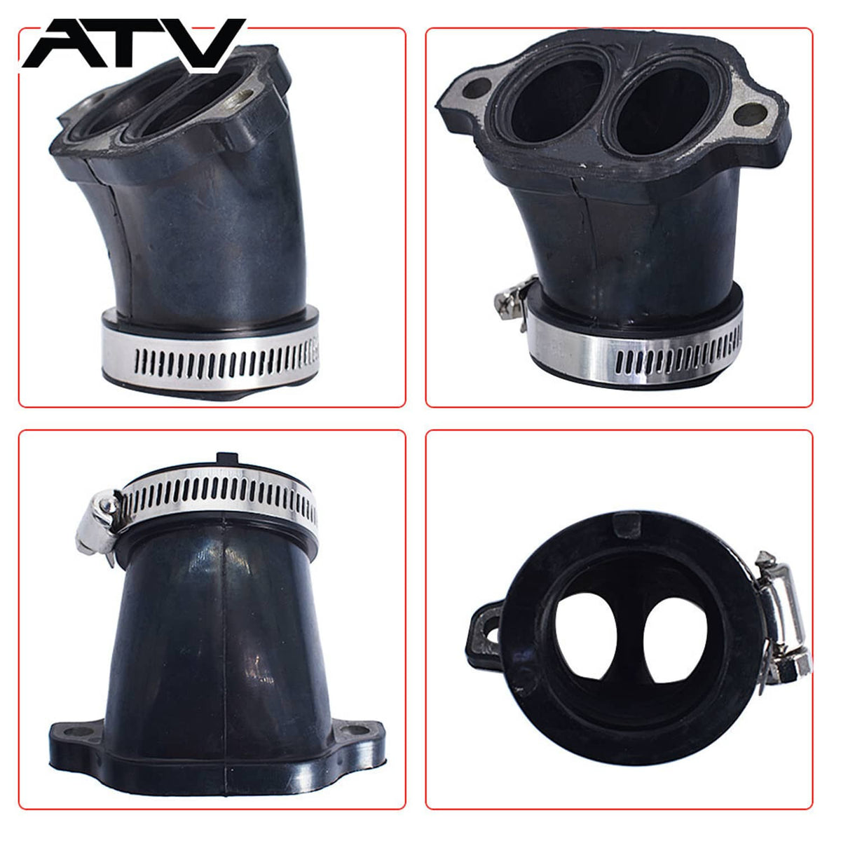 Solidspare Carburetor Intake Manifold Holder Boot For Polaris Sportsman 600 700 MV7
