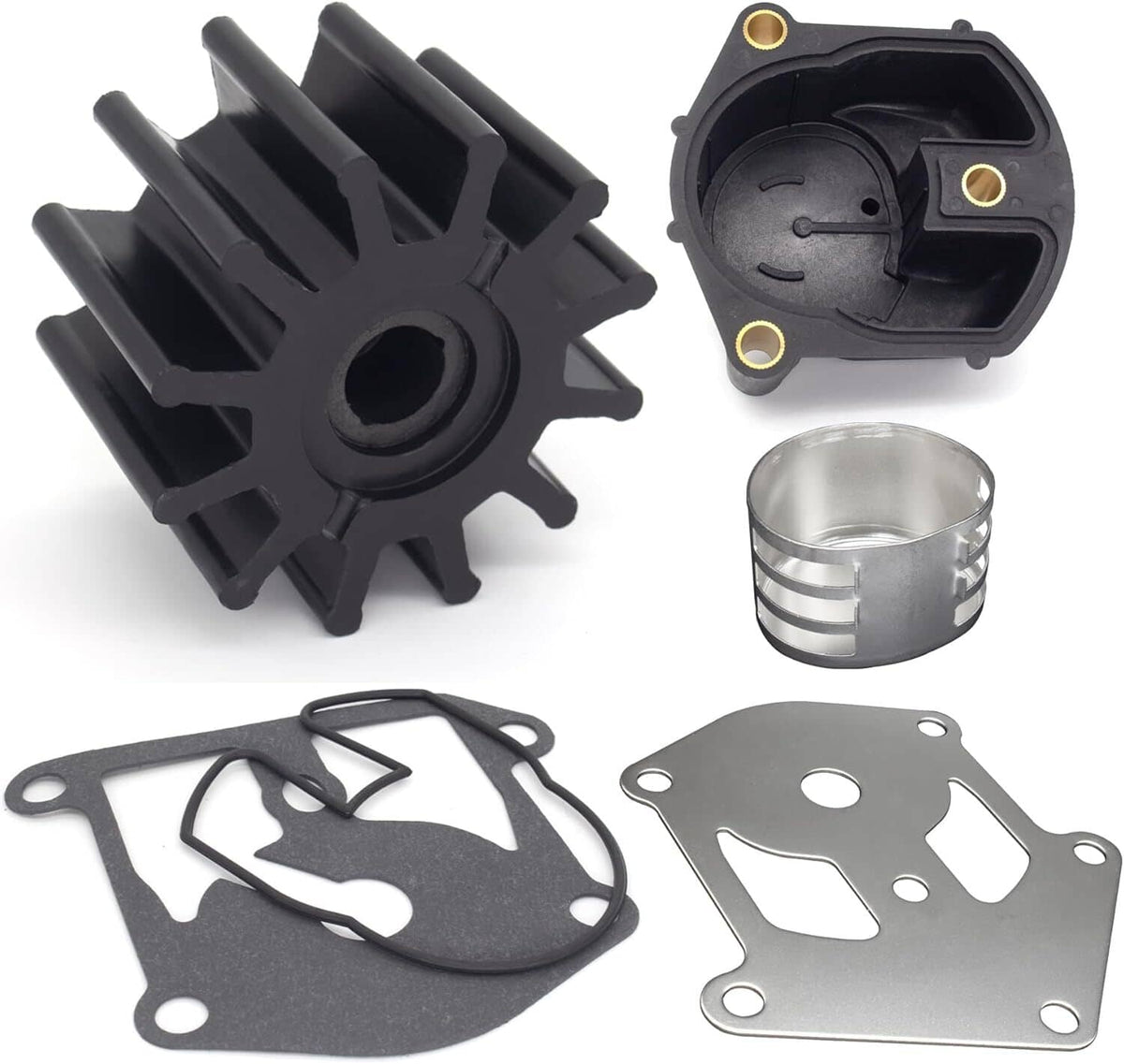 Solid Spare OMC King Cobra Sterndrive Impeller Service Repair Kit Replaces 3854071 3854661