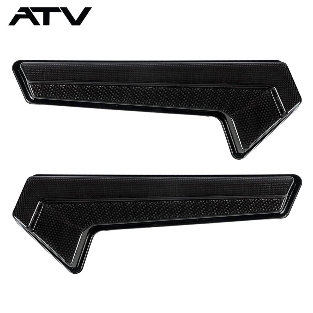 Solidspare For Polaris RZR XP 1000 XP TURBO S 2019-2023 UTV Smoked LED Tail Brake Lights