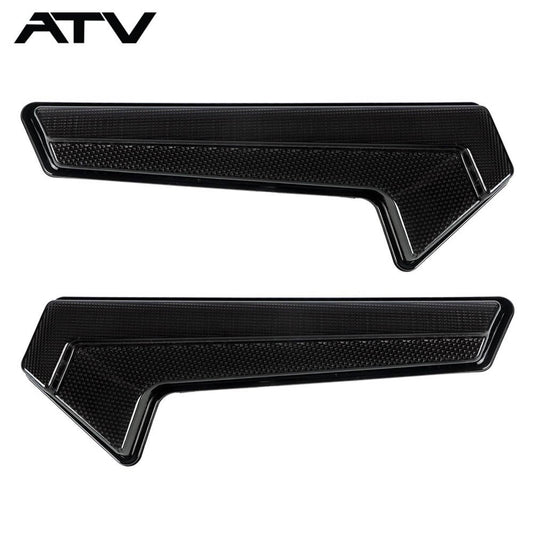 Solidspare For Polaris RZR XP 1000 XP TURBO S 2019-2023 UTV Smoked LED Tail Brake Lights