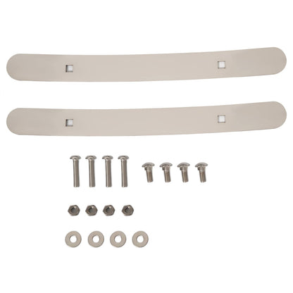 Solid Spare Fits Peterbilt 389 388 Silver Front Fender Light Bracket Double JJ Blinker Bar