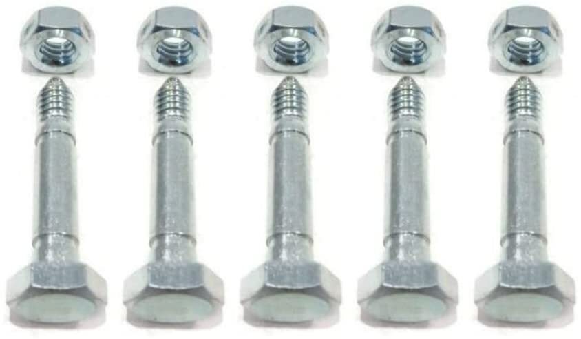 5 SHEAR PINS & NUTS REPL 05907100 51001600 342449 400120 AM123342 1812-9005-01
